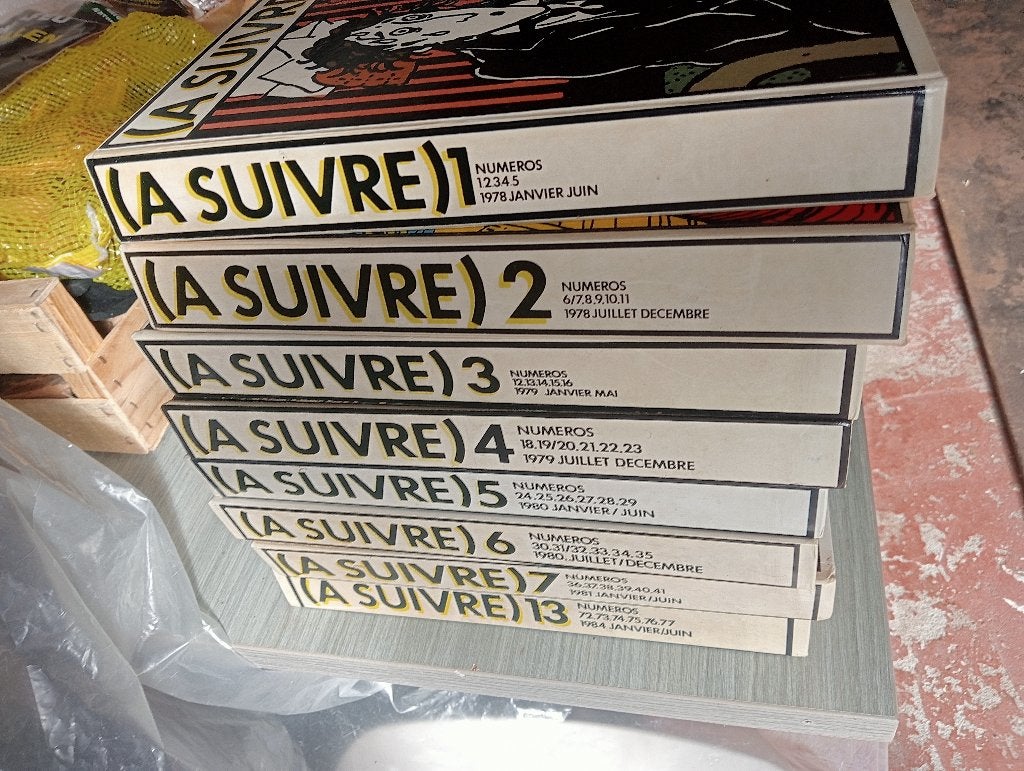 Recueils "A SUIVRE", Livres, BD, Série complète ou Série, Enlèvement, Utilisé