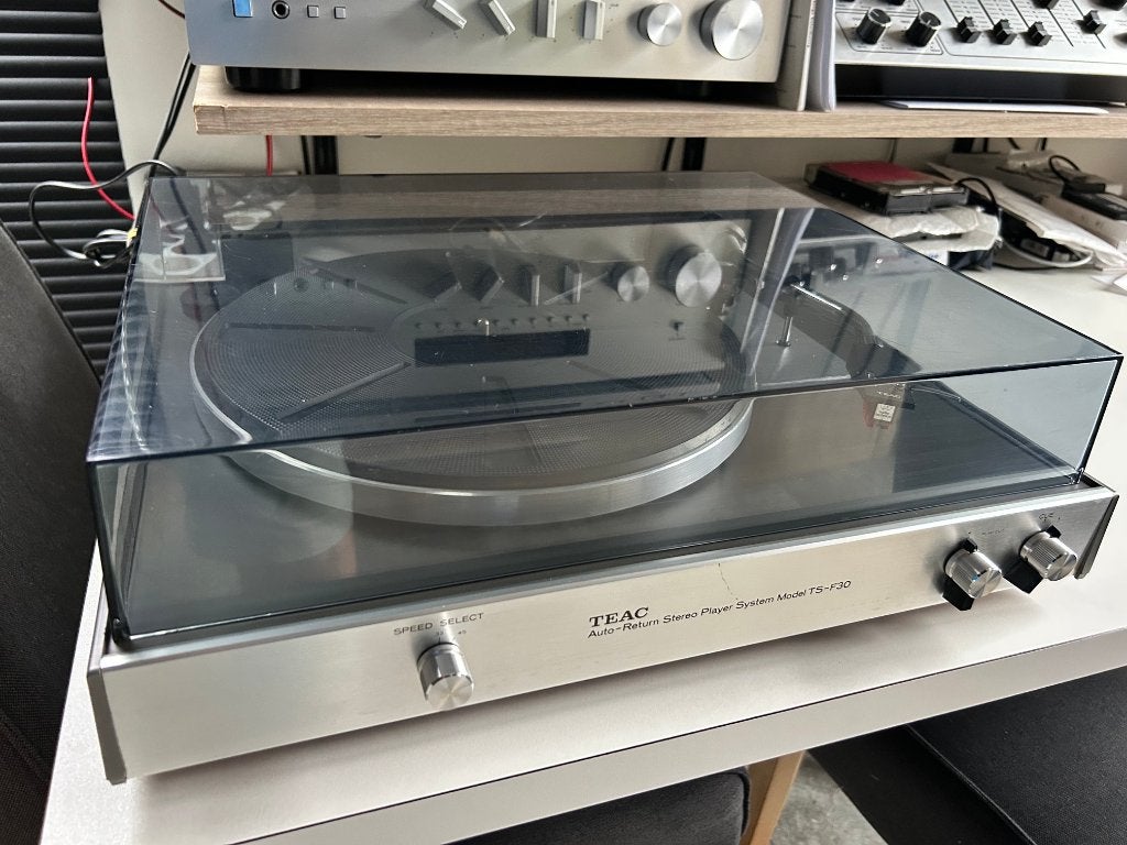 platenspeler TEAC TS F30, TV, Hi-fi & Vidéo, Tourne-disques, Enlèvement ou Envoi, Utilisé, Tourne-disque, Autres marques