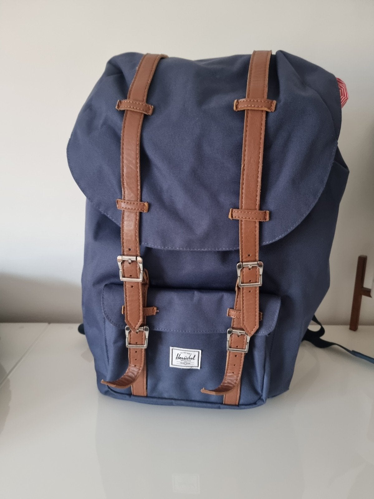 Ruime Herschel rugzak, Handtassen en Accessoires, Tassen | Rugtassen, Ophalen, Gebruikt, Overige merken