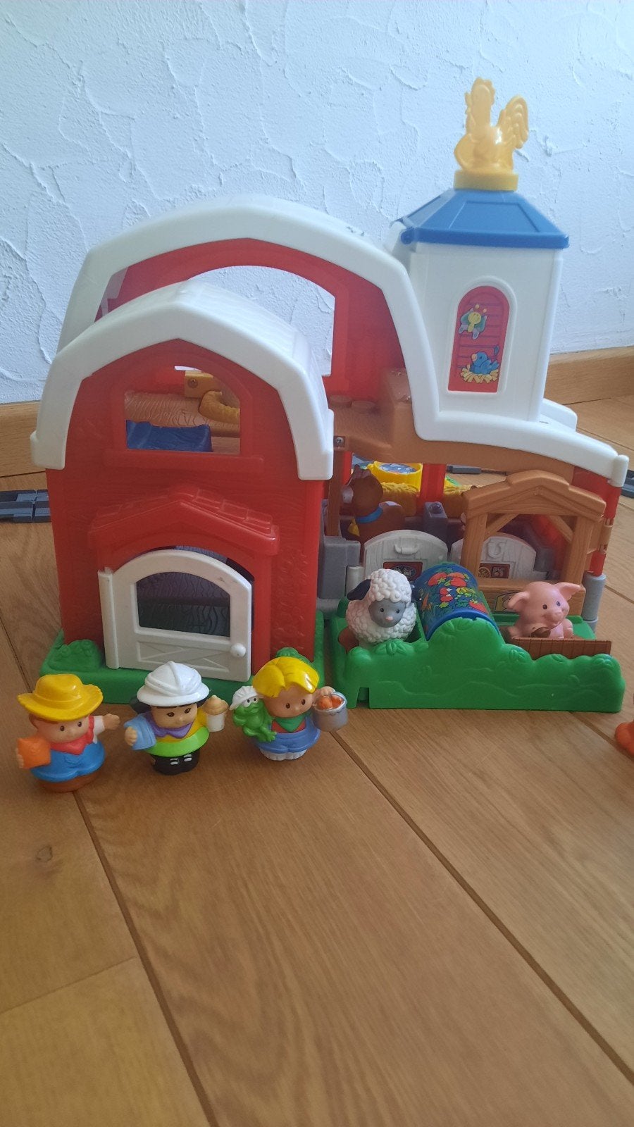 Fisher Price Little People boerderij garage met figuren, Kinderen en Baby's, Speelgoed | Fisher-Price, Ophalen, Gebruikt, Speelset