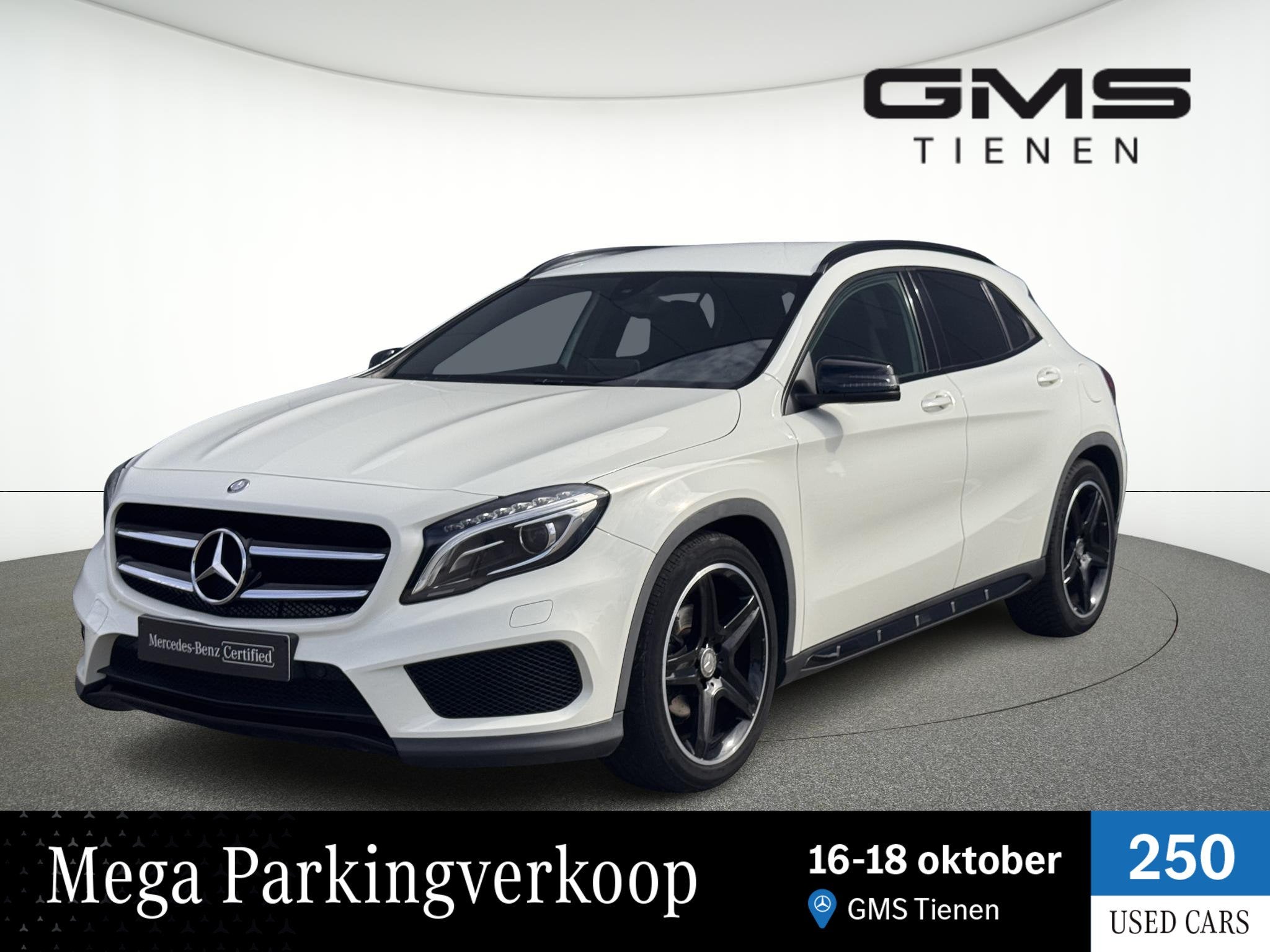 Mercedes-Benz GLA GLA 180, Auto's, Gebruikt, 1600 cc, Wit, 5 deurs