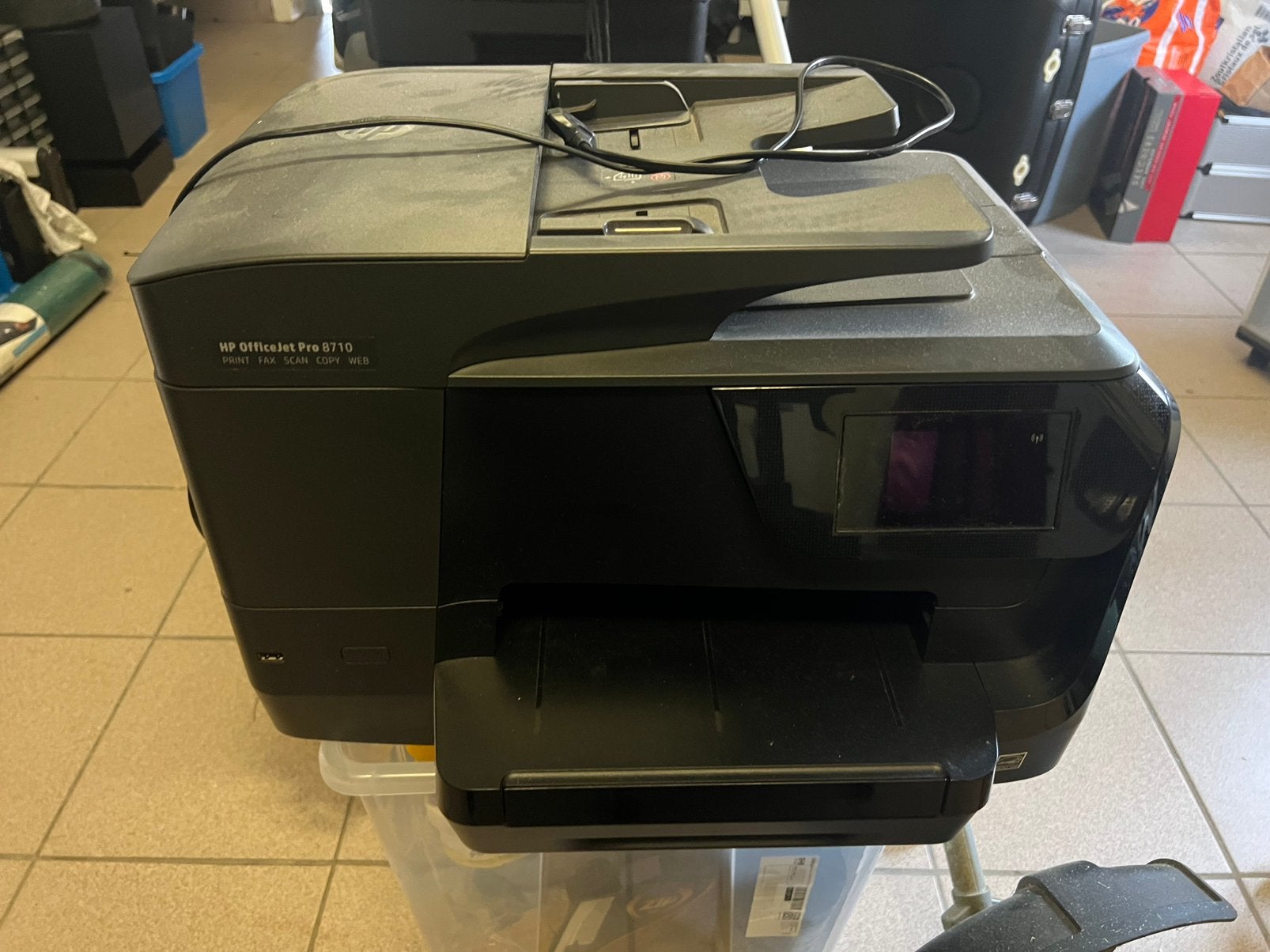 HP officejet Pro 8710, Computers en Software, Printers, Ophalen, Gebruikt, Inkjetprinter, All-in-one