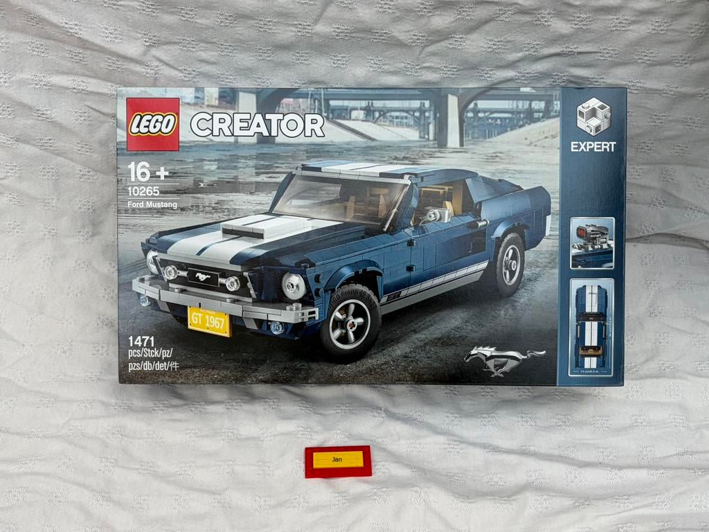 Lego creator expert 10265 ford mustang sealed, Lego, Nieuw, Ophalen of Verzenden, Icons