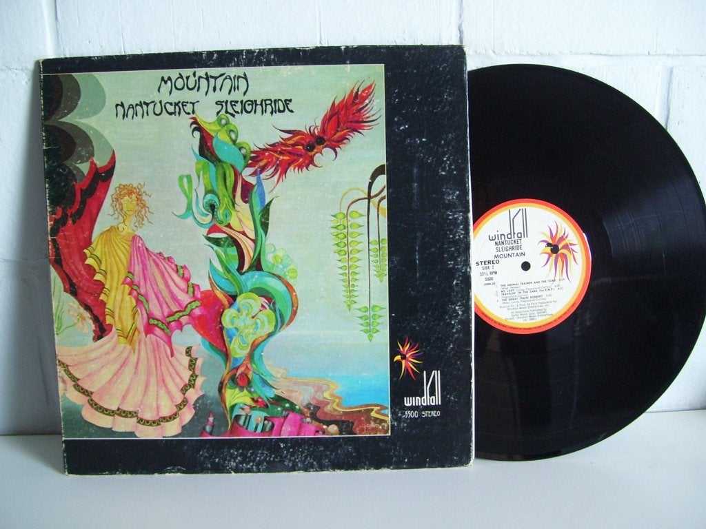 MOUNTAIN  nantucked sleighride, CD & DVD, Rock psychédélique, Enlèvement ou Envoi, Utilisé, Pochette gatefold