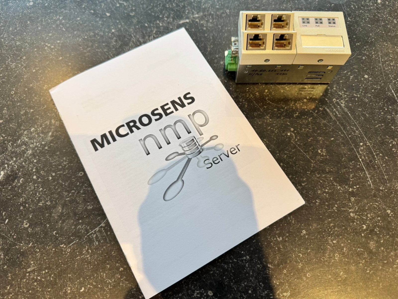 MICROSENS MS440209PM-48G Gigabit Ethernet POE-microschakelar, Computers en Software, Netwerk switches, Refurbished, Ophalen of Verzenden