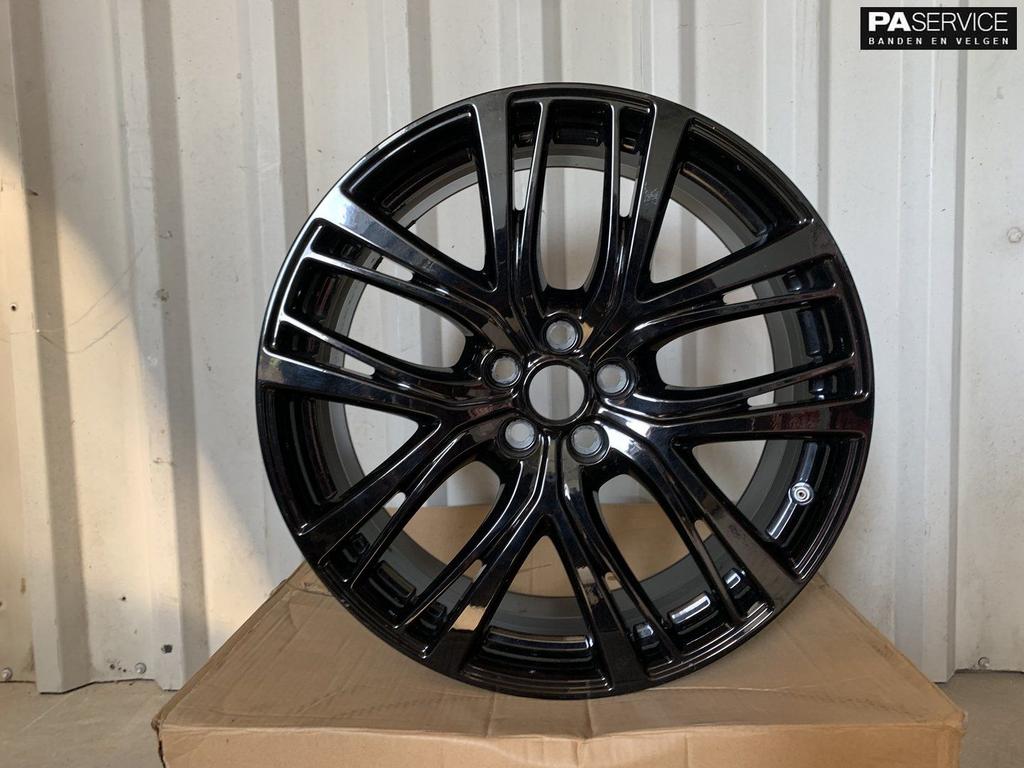 4x Originele 20 inch Gloss Black Jaguar I Pace XE Velgen, Auto-onderdelen, Gebruikt, Velg(en), -, -
