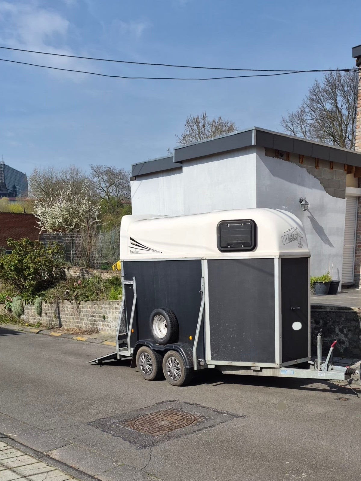 Van a louer, Animaux & Accessoires, Chevaux & Poneys | Semi-remorques & Remorques