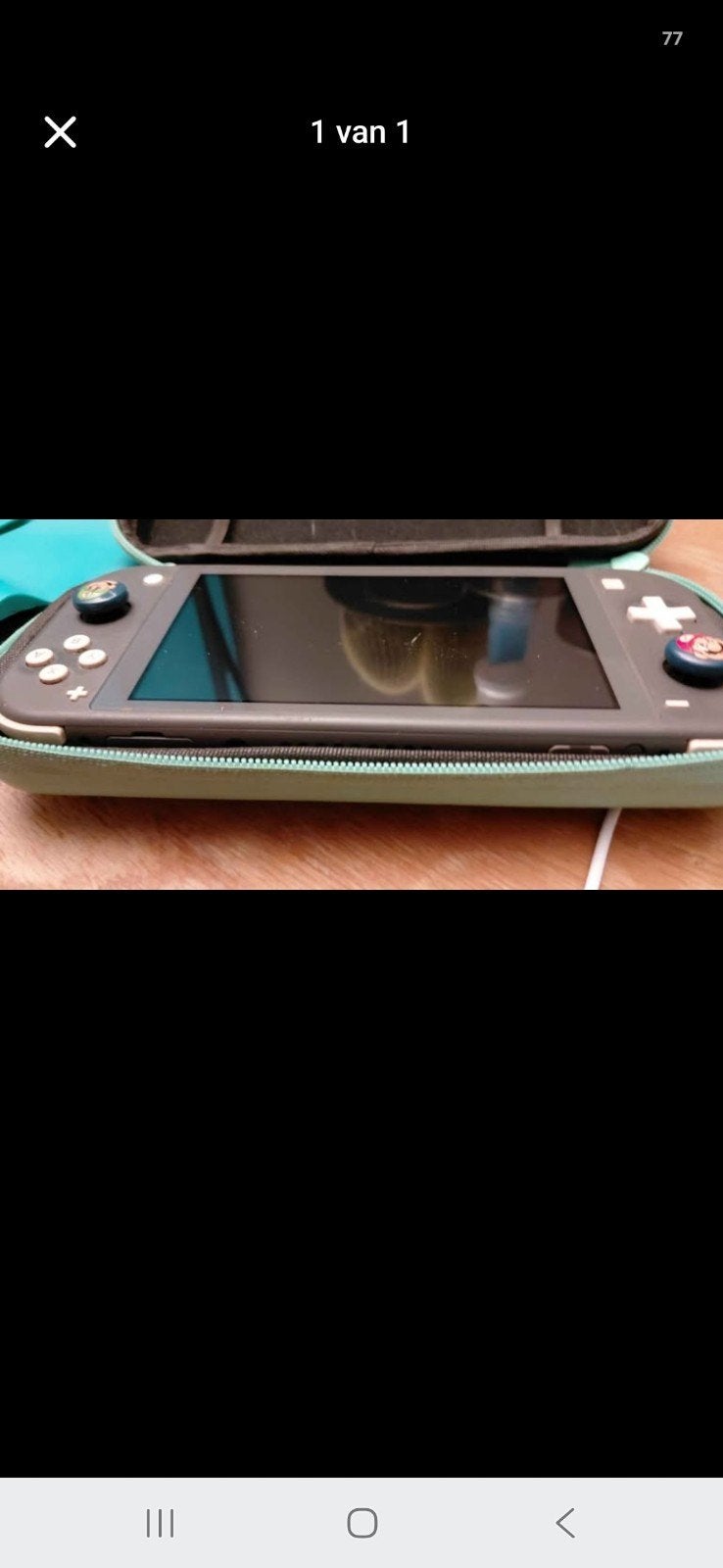 nitendo switsh met spel 100 euro, Ophalen