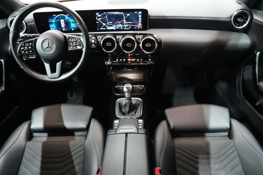 Mercedes-Benz A 160 d Sport Leder Prof Navi Camera Garantie, Auto's, Mercedes-Benz, Gebruikt, 4 cilinders, 95 pk, Zwart