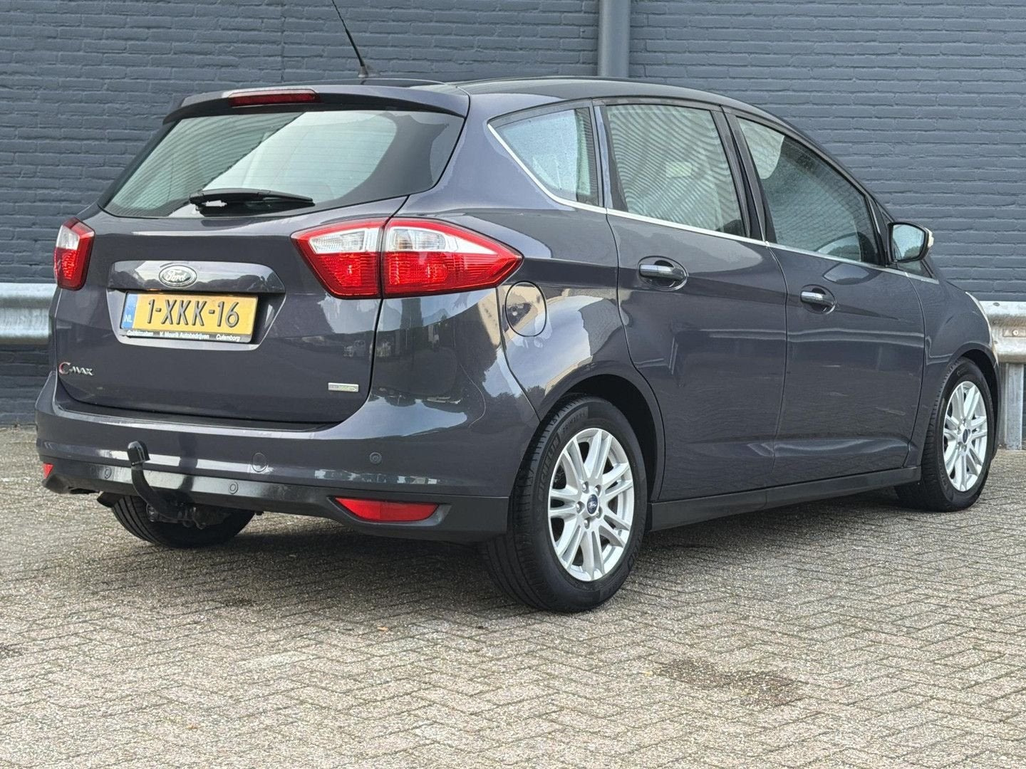 Ford C-Max 1.0 Titanium | Trekhaak | Climate | PDC | Navi |, Auto's, Monovolume, Verwarmde buitenspiegels, Bedrijf, Handgeschakeld
