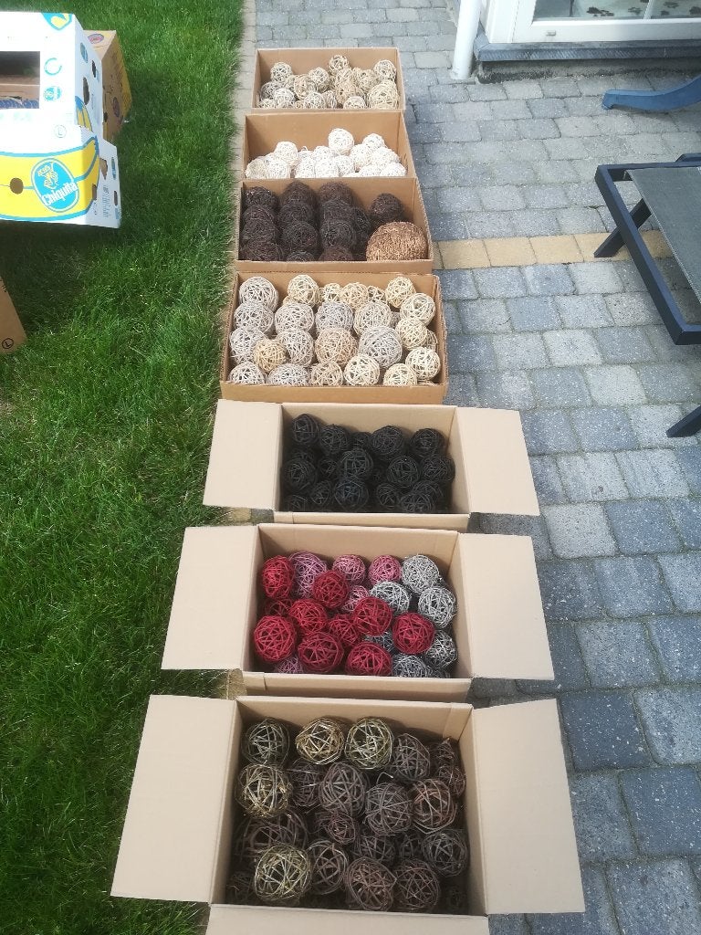 decoratie bollen, Antiek en Kunst, Ophalen