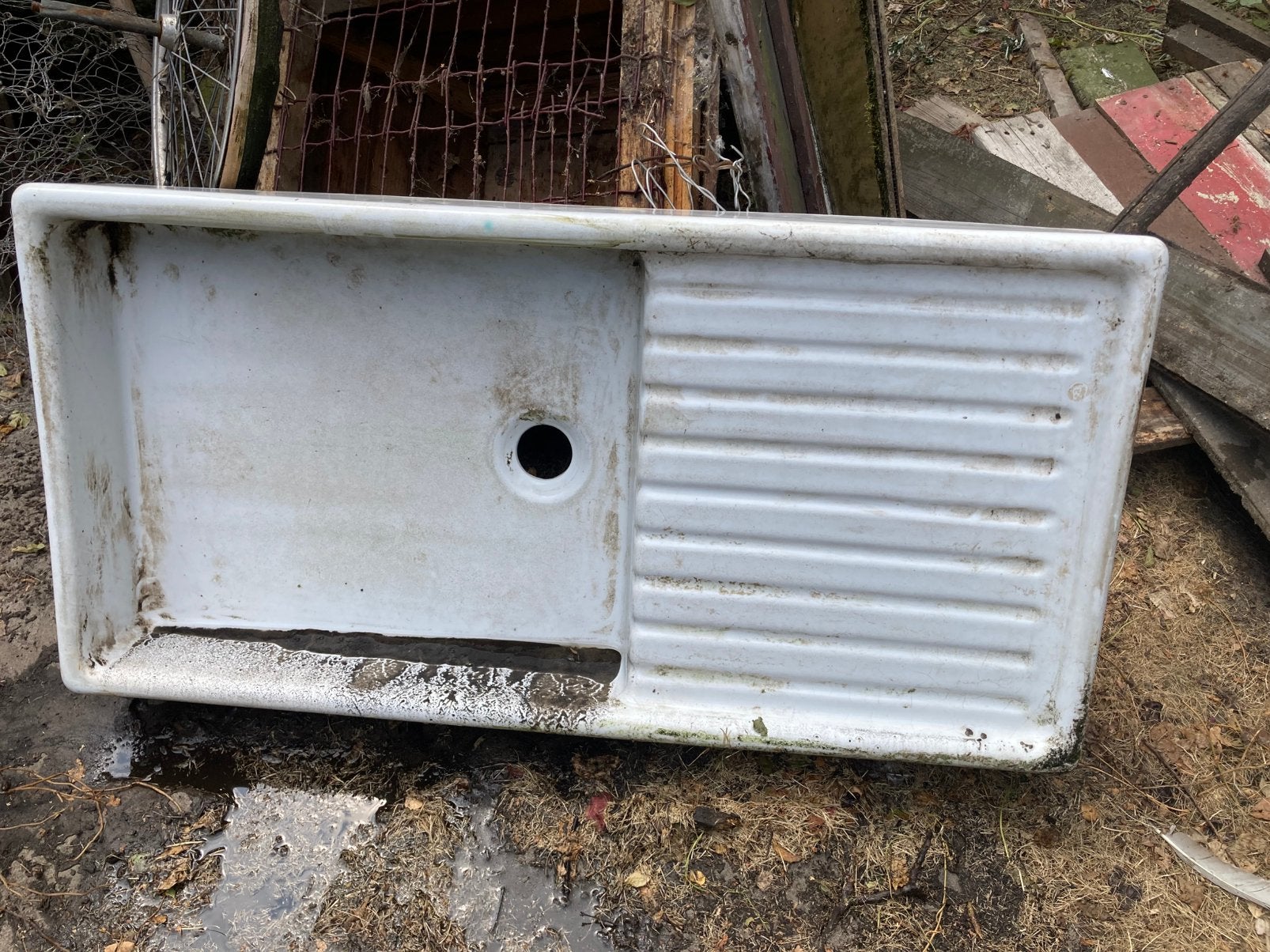 Lavabo, Enlèvement, Utilisé