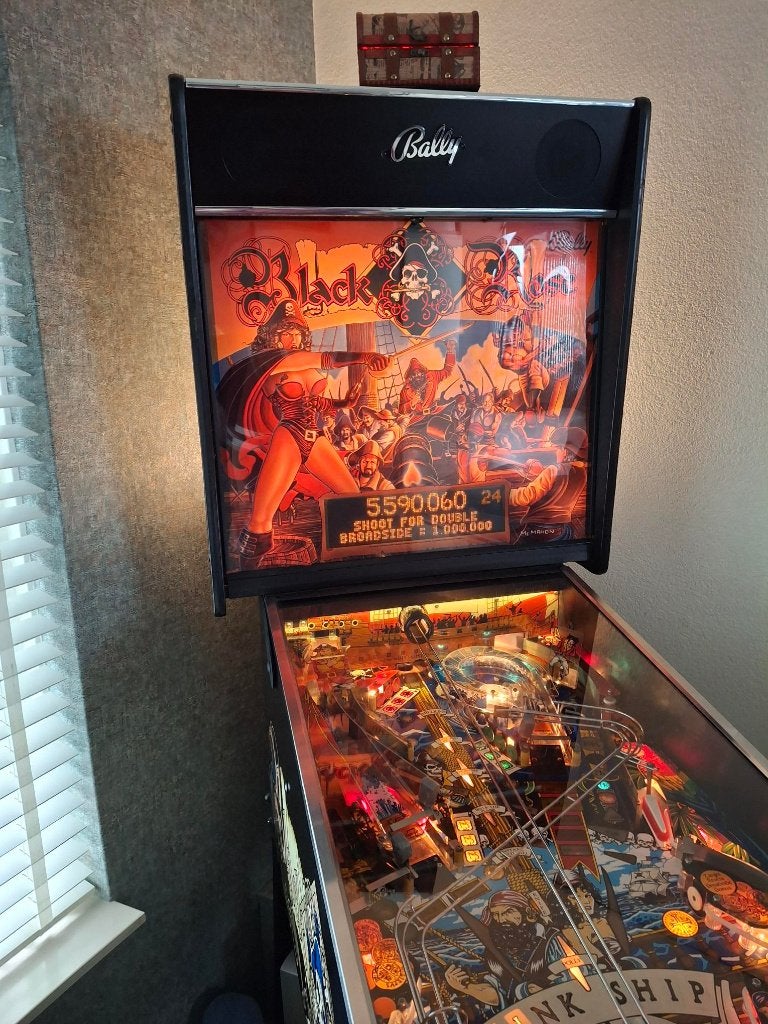 Een prachtige Bally Black Rose flipperkast, Verzamelen, Automaten | Flipperkasten, Ophalen, Gebruikt, Elektronisch, Bally