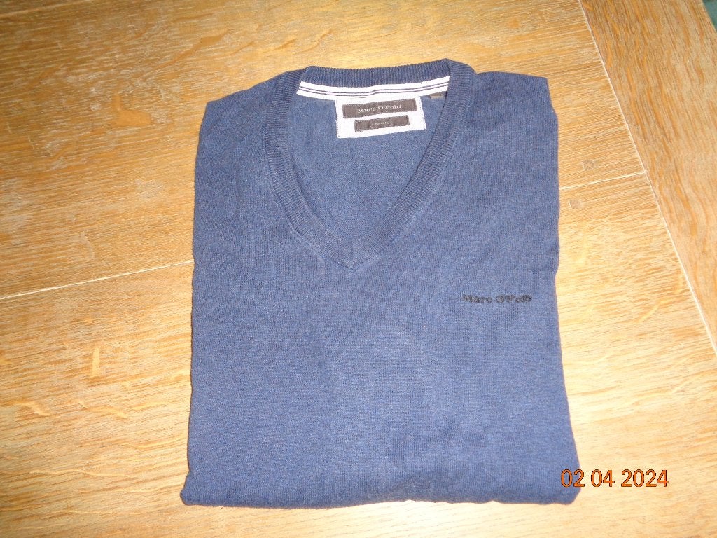 Herentrui Marco Polo Maat M kleur Blauw, Marc' O Polo, Ophalen of Verzenden, Zo goed als nieuw, Maat 48/50 (M)