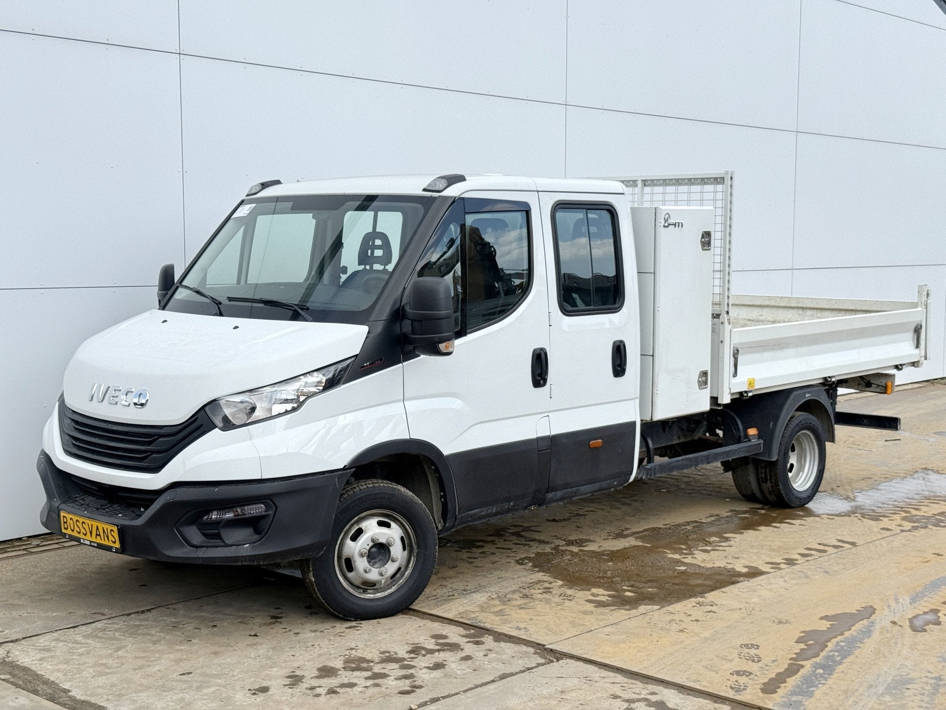 Iveco Daily 35C16 3.0 Dubbele Cabine Kipper Dubbellucht 3,5t, Auto's, Bestelwagens en Lichte vracht, 4 deurs, Achterwielaandrijving