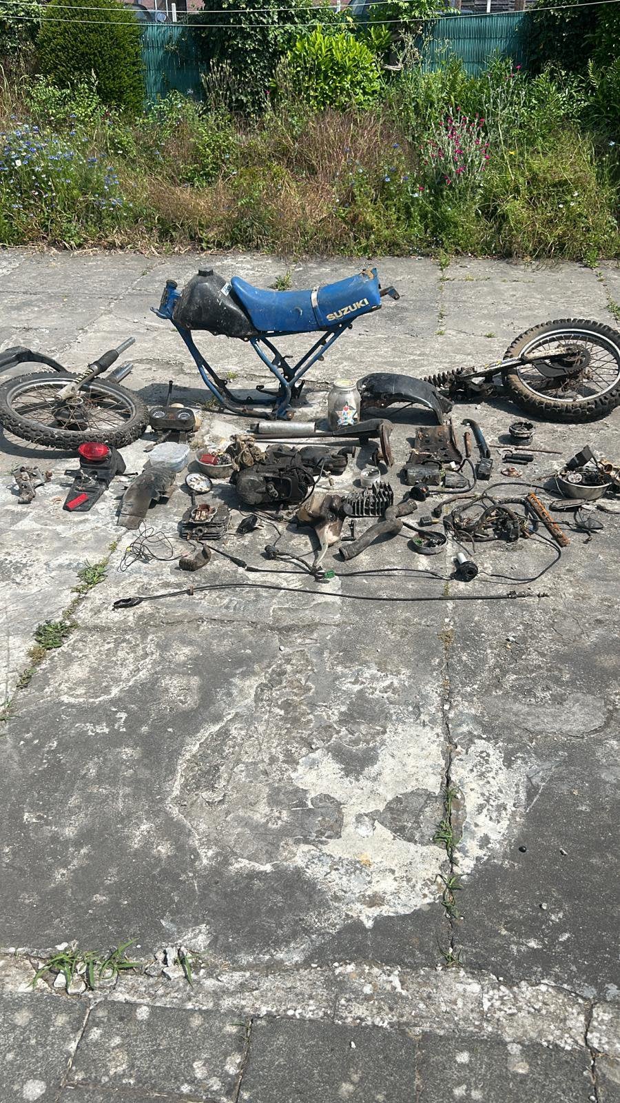 Suzuki TSX50, Ophalen, Zo goed als nieuw