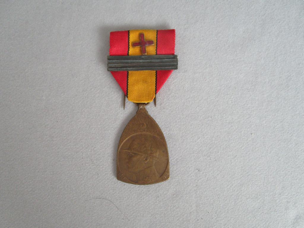 militair, herinnigingsmedaille 14-18, Enlèvement, Autres, Ruban, Médaille ou Ailes