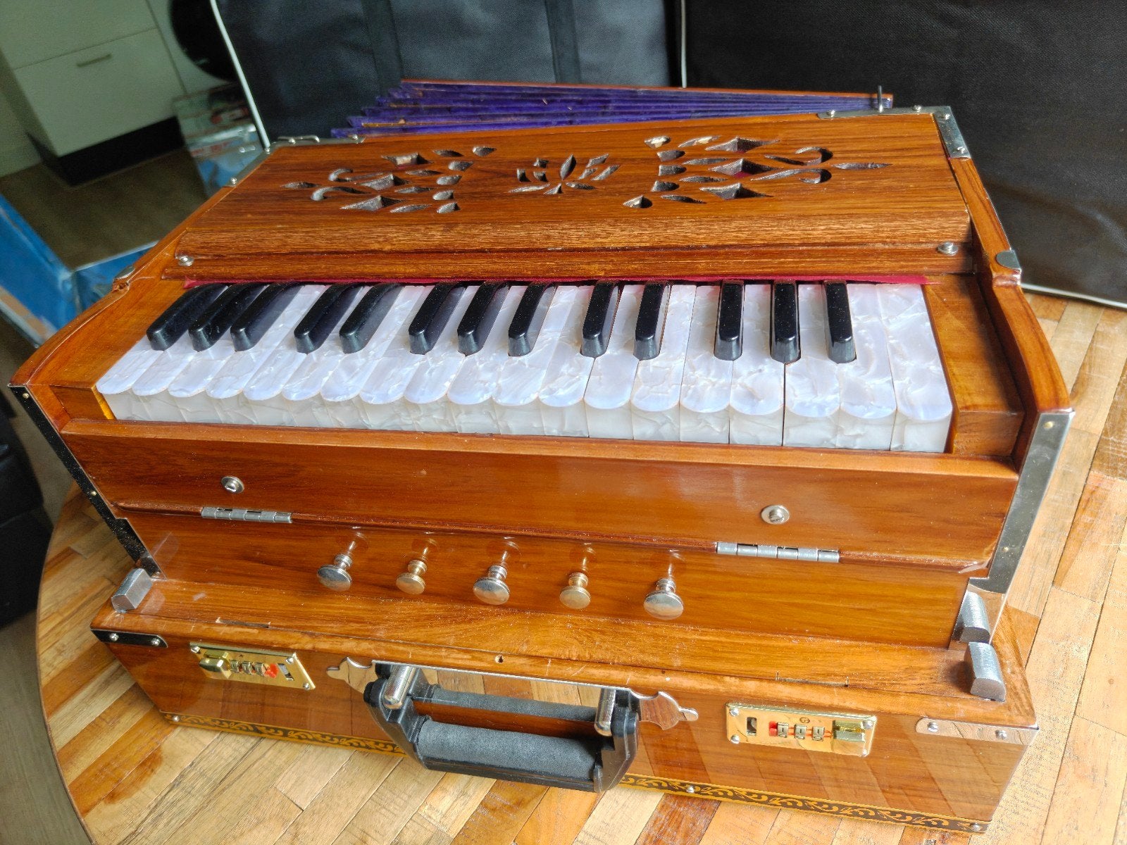 Nieuwe Harmonium 2.5 octave - Gemakkelijk Mee te Nemen, Muziek en Instrumenten, Orgels, Ophalen of Verzenden, Nieuw, Harmonium