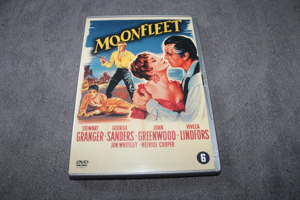 DVD Moonfleet, Cd's en Dvd's, Dvd's | Klassiekers, Nederlands, Ophalen of Verzenden, Actie en Avontuur, Gebruikt