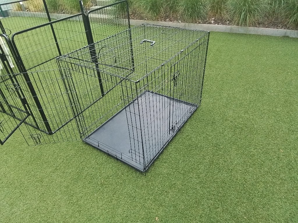 Honderen, Dieren en Toebehoren, Ophalen, 65 tot 100 cm, Hondenhok, Zo goed als nieuw