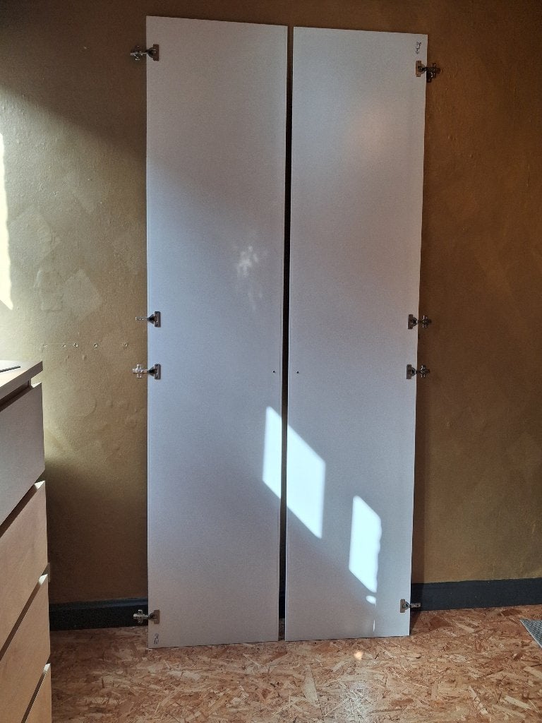 Portes ikea, Maison & Meubles, Armoires | Penderies & Garde-robes, Moins de 25 cm, Comme neuf, Enlèvement, Sans relief