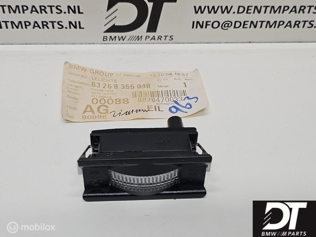 Kentekenplaatverlichting BMW 5-serie E34 Touring 63268355048, Neuf, Enlèvement ou Envoi