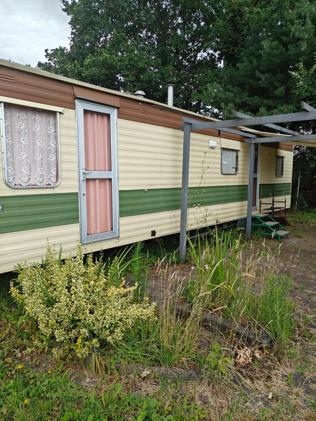 caravan 9,5x3,6m te koop, Caravans en Kamperen, Overige merken, Rondzit, Particulier, Lengtebed