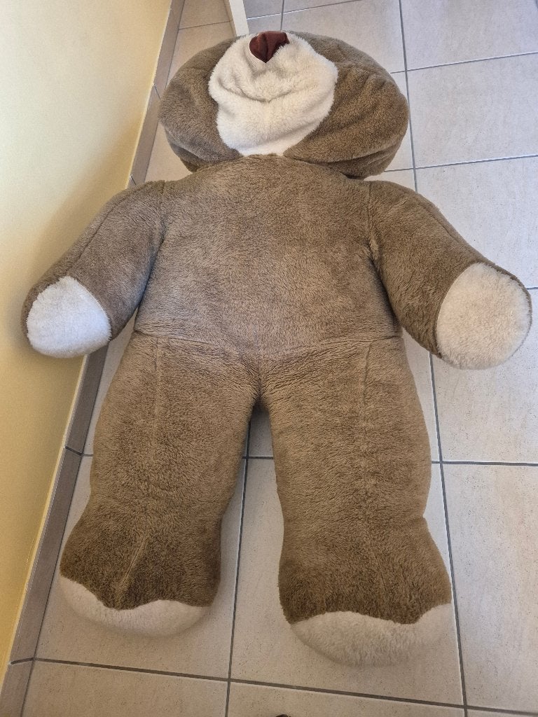 OURS EN PELUCHE Géant, Brun, Grand (plus de 80 cm), Comme neuf, Enlèvement