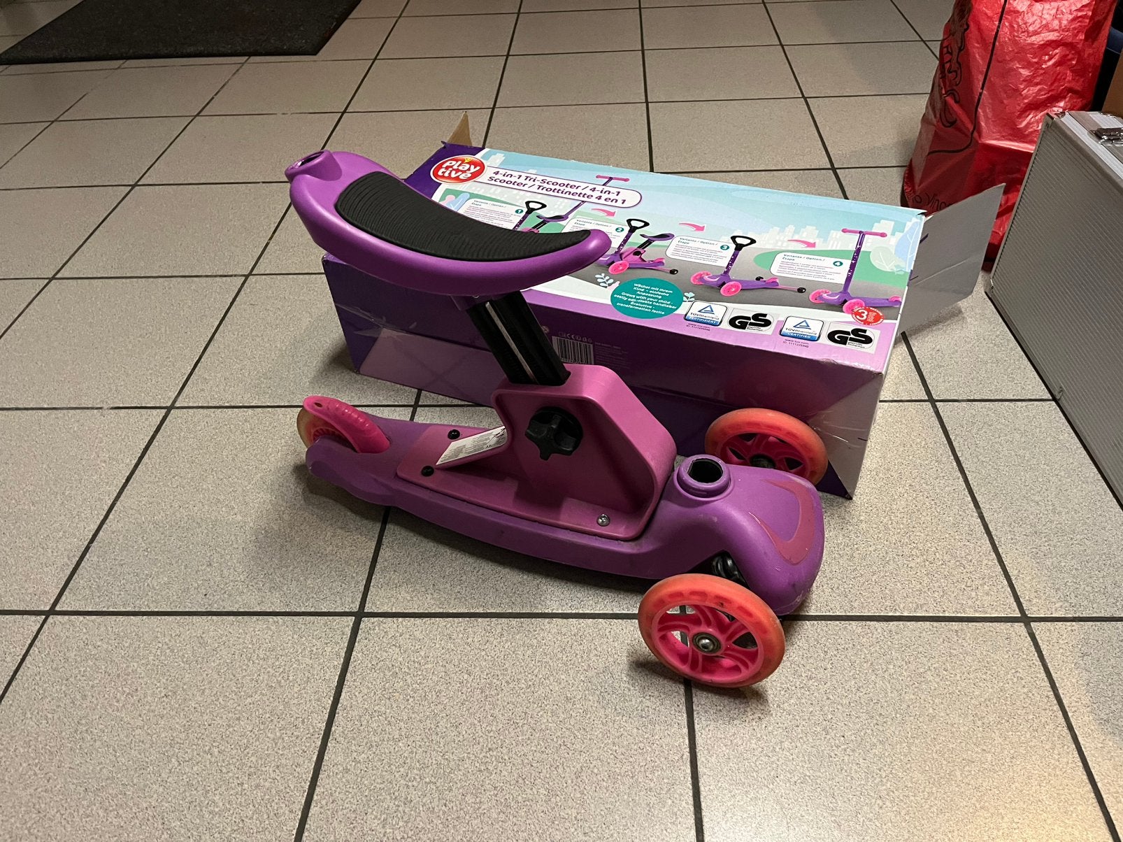 Playtive 4-in-1 kinderscooter, Kinderen en Baby's, Ophalen, Gebruikt