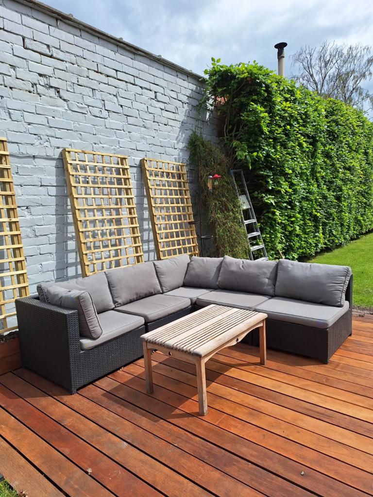 Lounge tuinsalon, Jardin & Terrasse, Ensembles de jardin, Sets de jardin, Enlèvement