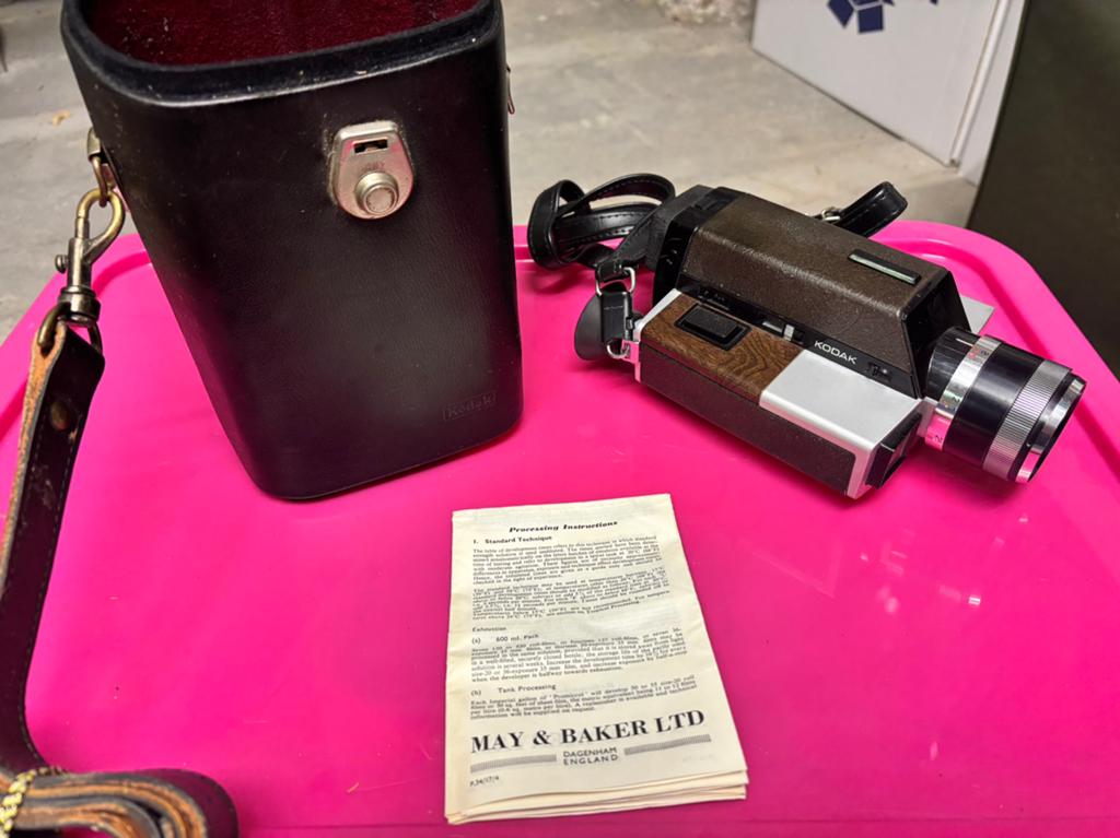 Kodak XL55 super 8 movie camera, Audio, Tv en Foto, Ophalen of Verzenden, Zo goed als nieuw