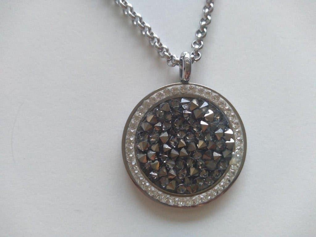 halsketting Victoria, Handtassen en Accessoires, Kettingen, Ophalen of Verzenden, Zo goed als nieuw, Zilver, Overige materialen