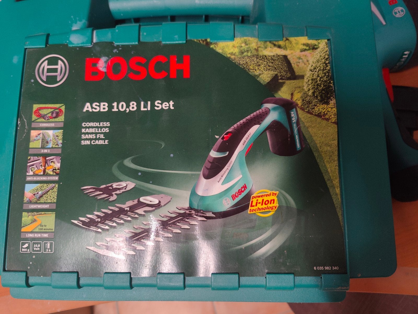Bosch ASB 10,8 LI Set sans fil,, Enlèvement ou Envoi, Comme neuf, Batterie, Bosch