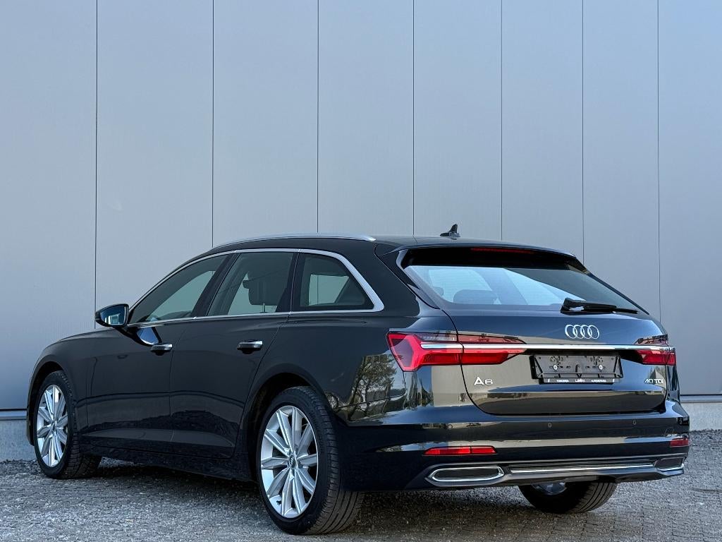 Audi A6 Avant 40TDi Stronic BTW/VAT Xenon Keyless VCP Memory, Auto's, Stof, Euro 6, 4 cilinders, Zwart