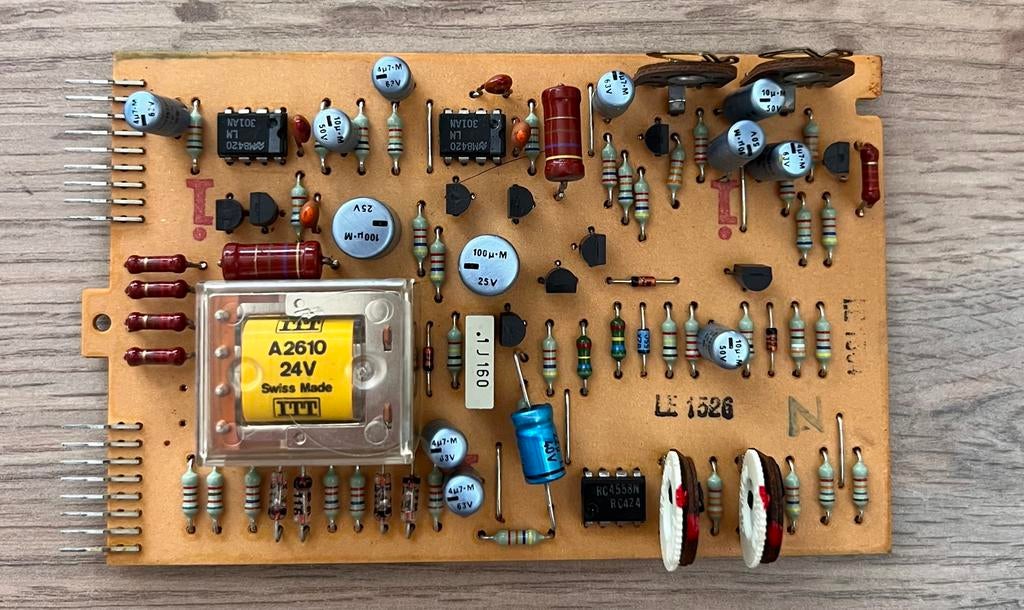 Carte moniteur REVOX B77, Enlèvement