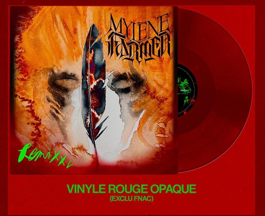 Mylène Farmer Remix XL Triple Red Vinyl Nieuw en verzegeld, Geseald, 2020 tot heden, Ophalen of Verzenden, 12 inch