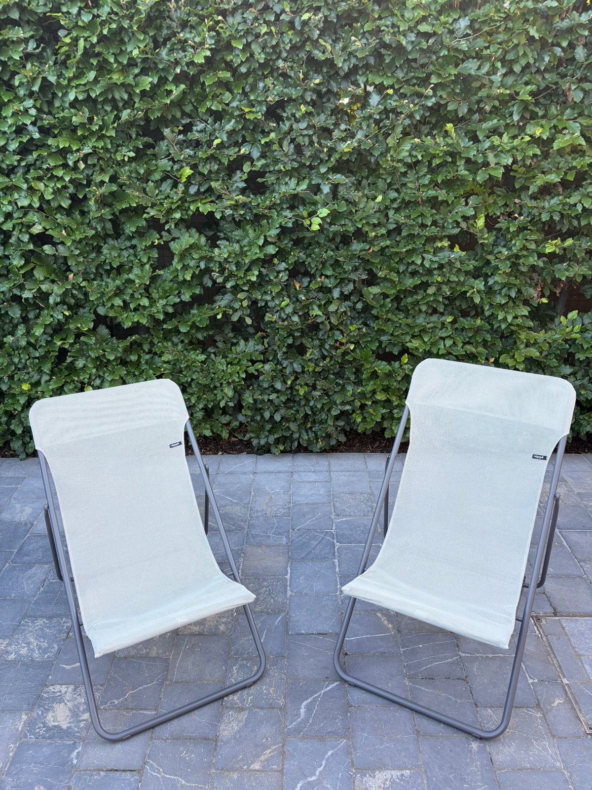 Lafuma relax strand/ camping set van twee, Tuin en Terras, Ophalen, Zo goed als nieuw