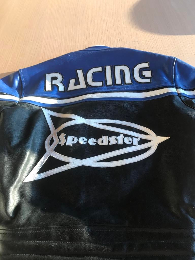Lederen motovest Maat Large 50€ goede staat, Ophalen