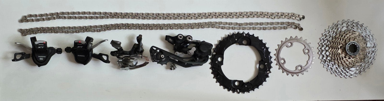 Shimano Deore XT, Fietsen en Brommers, Fietsonderdelen, Gebruikt, Derailleur of Ketting, Shimano