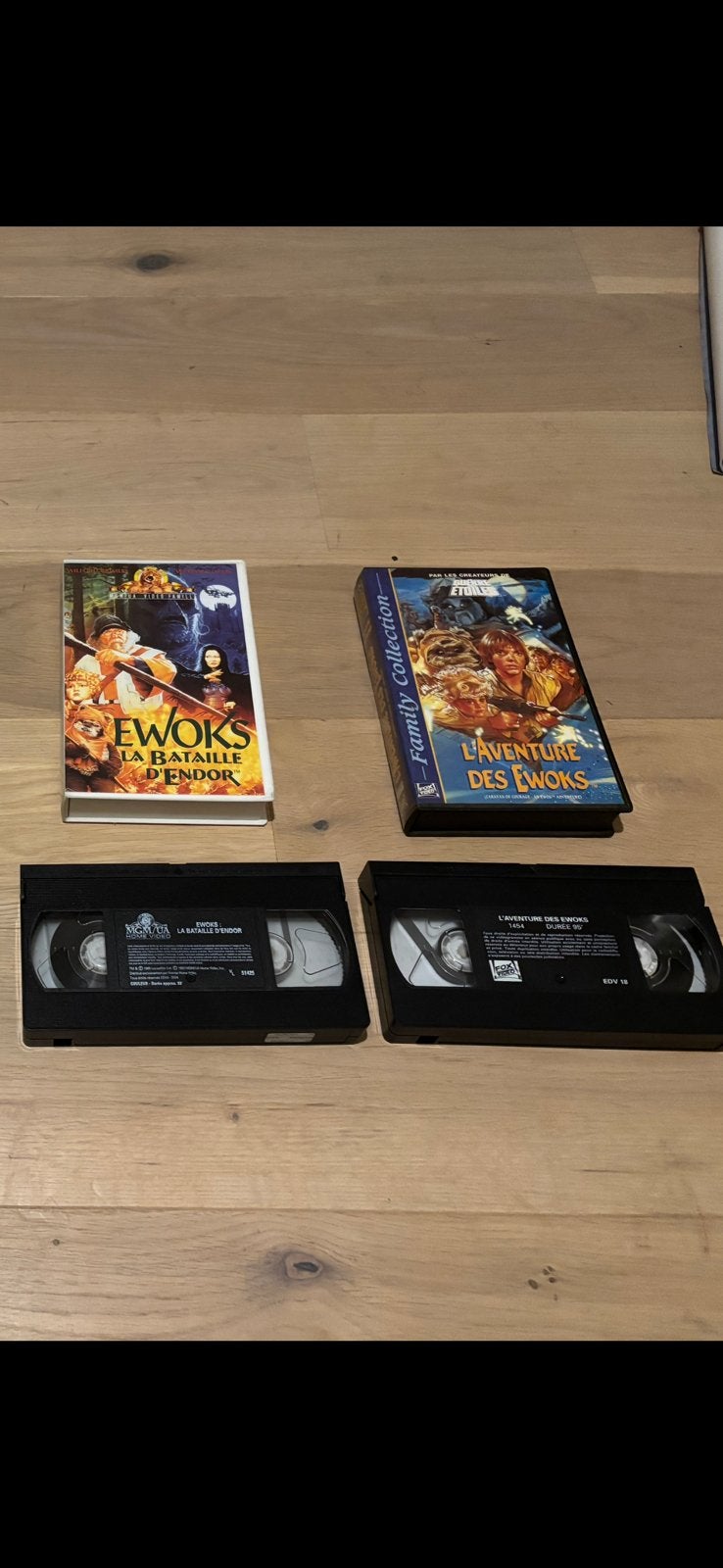 Star wars ewoks vhs, Cd's en Dvd's, Ophalen of Verzenden, Gebruikt, Actie en Avontuur