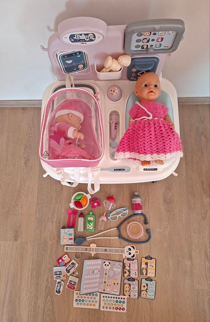SMOBY Baby Care Centre de soins, Accessoires