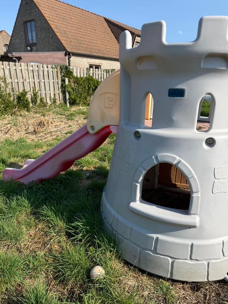 Chateau de jardin en plastique, Enlèvement, Toboggan