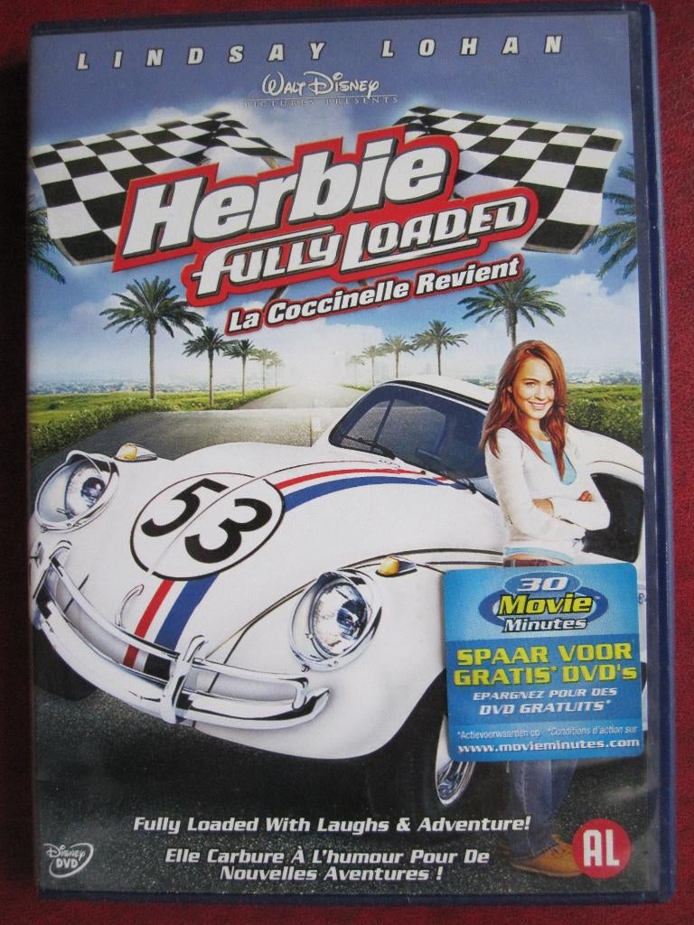 Herbie - Fully Loaded (2005) DISNEY, Alle leeftijden, Ophalen of Verzenden, Zo goed als nieuw, Overige genres