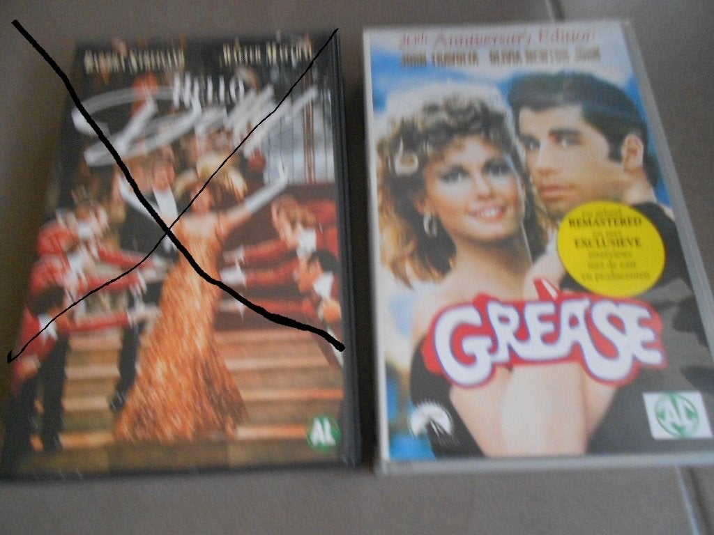 originele VHS Musical, Grease, Sous-titré en néerlandais, Enlèvement ou Envoi, Anglais, Musique