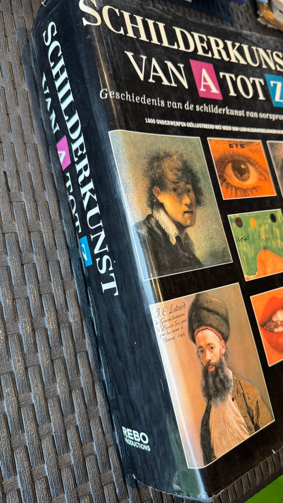 Omvangrijk naslagwerk: Schilderkunst van A tot Z (800 pag), Boeken, Ophalen of Verzenden, Zo goed als nieuw