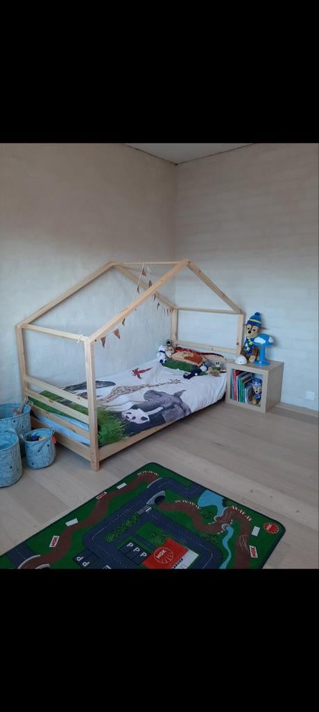 Huisjes bed, Kinderen en Baby's, Ophalen, Hoogslaper