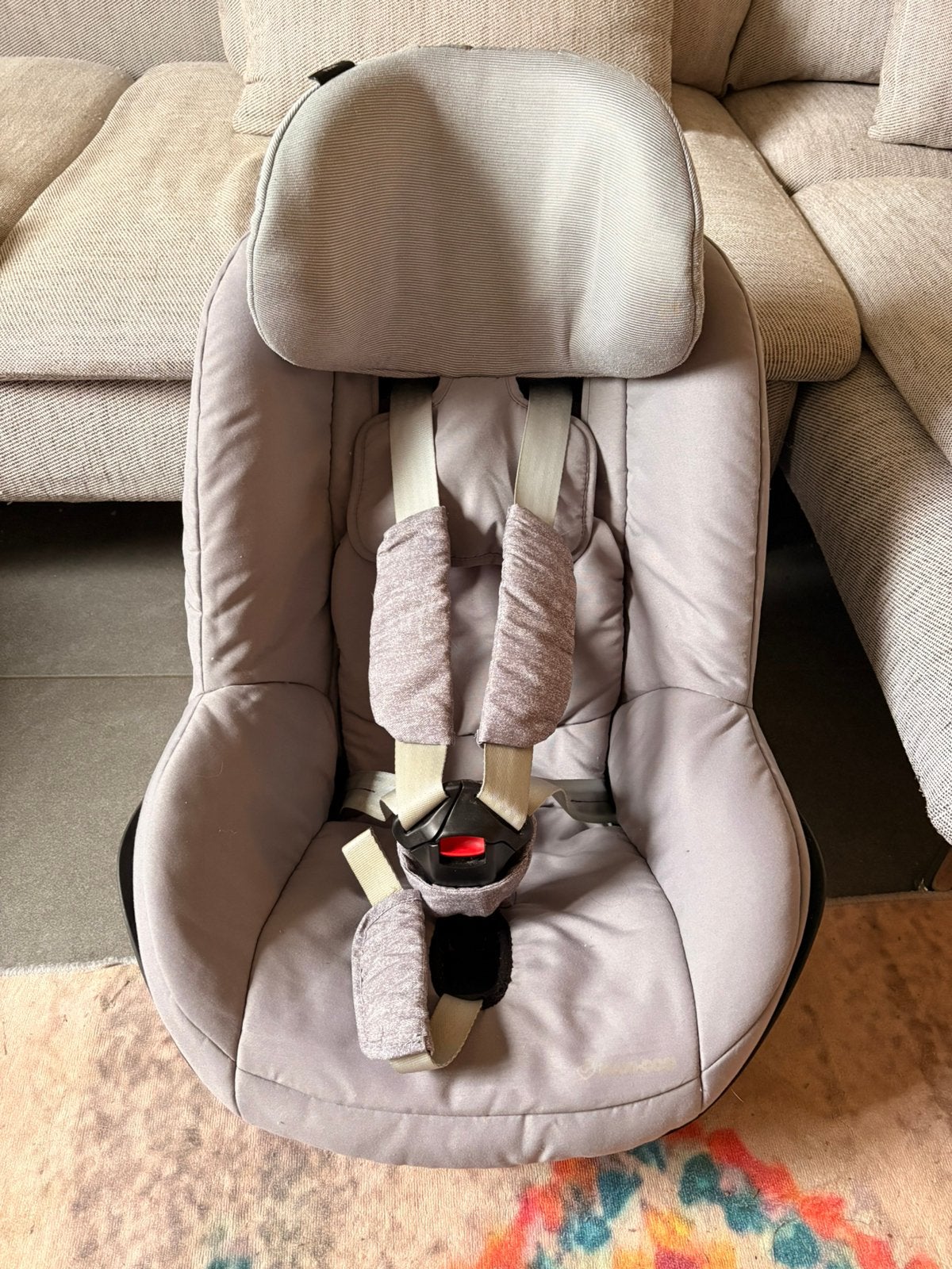 Maxi cosi en bijpassende isofix, Kinderen en Baby's, Ophalen, Gebruikt, 9 t/m 18 kg, Isofix