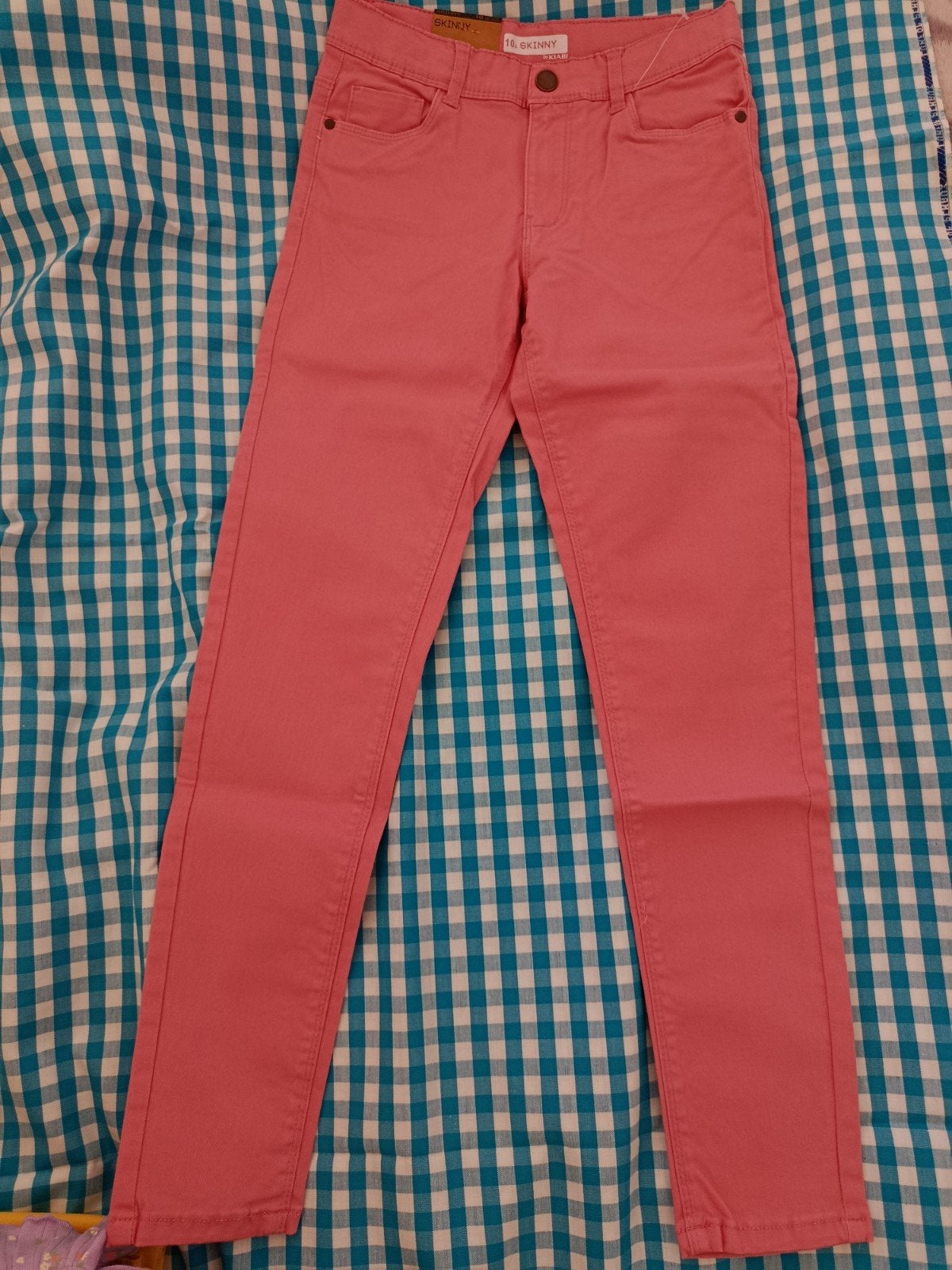 Kiabi pantalon slim taille 10, ROSE, Kinderen en Baby's, Kinderkleding | Maat 140, Ophalen, Nieuw
