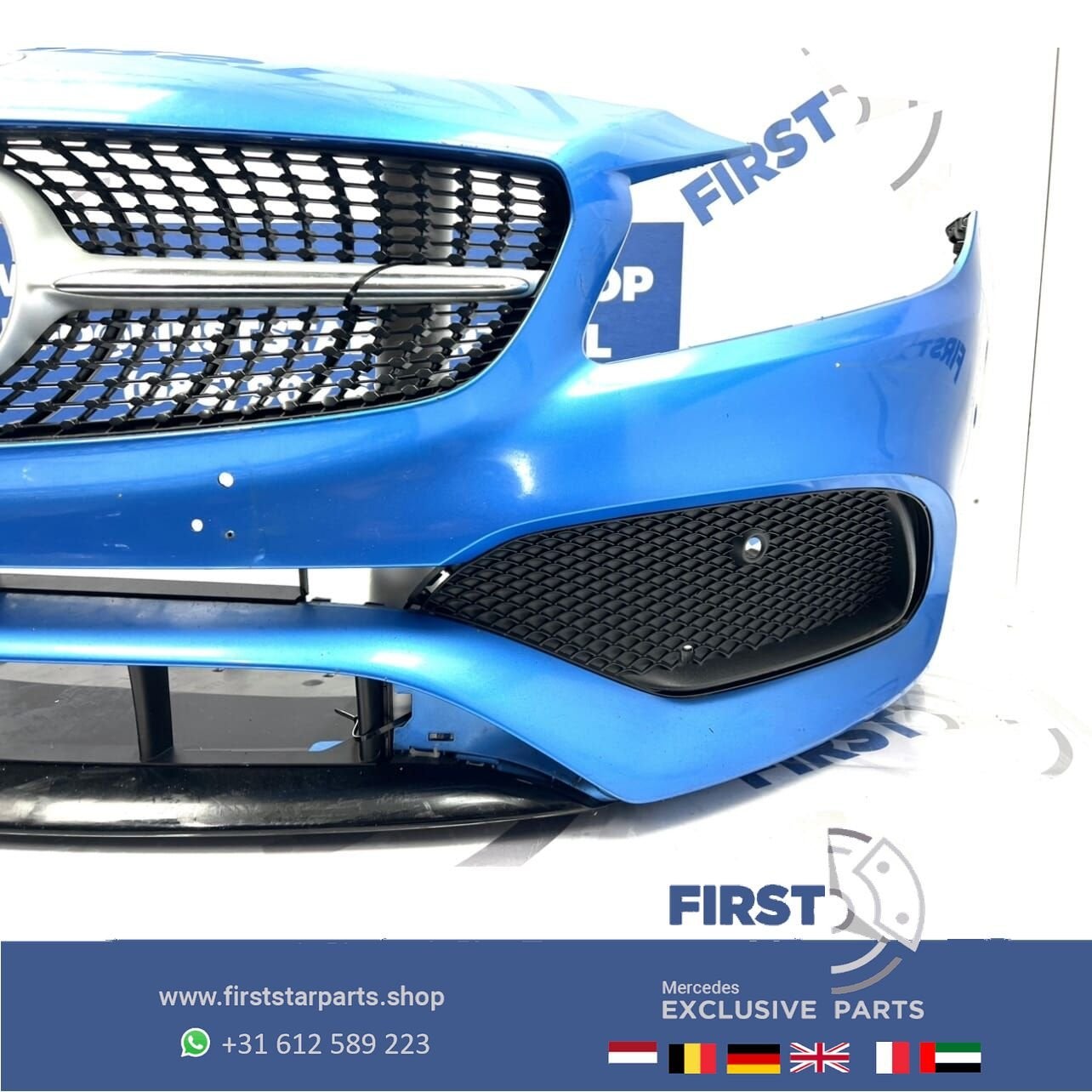 W176 AMG BUMPER FACELIFT A KLASSE VOORBUMPER Mercedes AKlass, Auto-onderdelen, Gebruikt, -, Voor, Ophalen of Verzenden