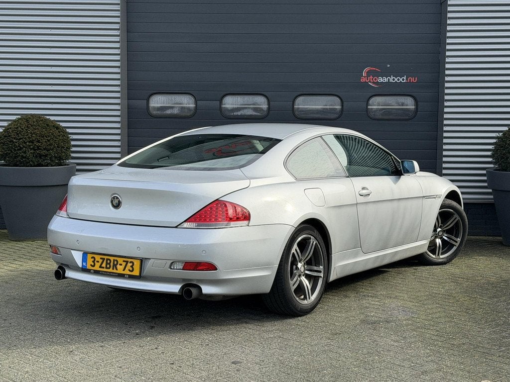 BMW 6 Serie 630i, Autos, BMW, Argent ou Gris, Série 6, Entreprise, Boîte manuelle